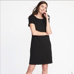 Black t-shirt dress